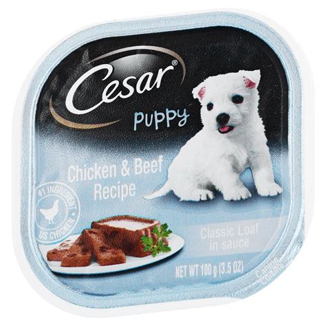 Cesar Dog Food Feeding Chart Wet Food