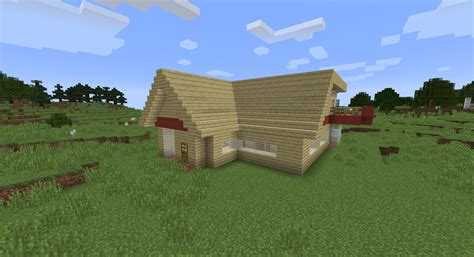 Minecraft House 3d Model
