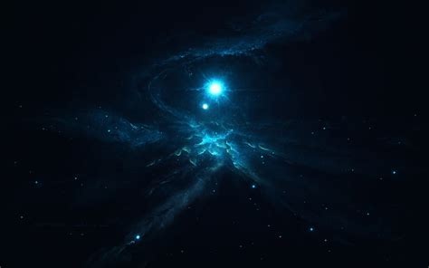 1600x900px Free Download Hd Wallpaper Blue And Black Nebula