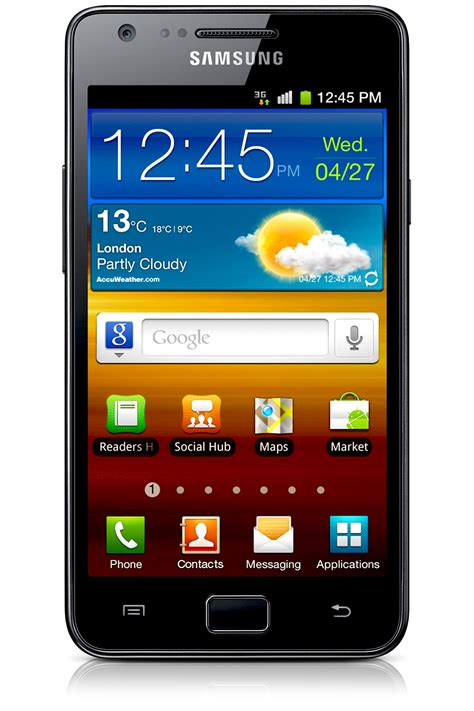 Samsung Galaxy S2 Smartphone 55 Display Features Black