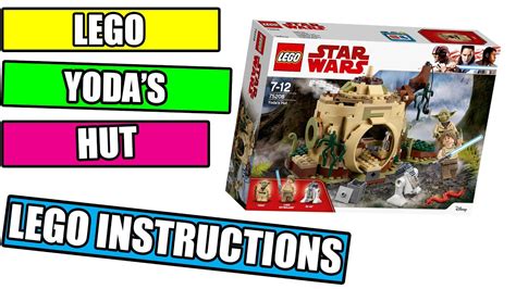 Lego Instructions Yodas Hut Star Wars Lego 75208 Youtube