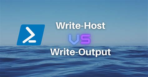 Powershell Write Host Vs Write Output Lexd Solutions