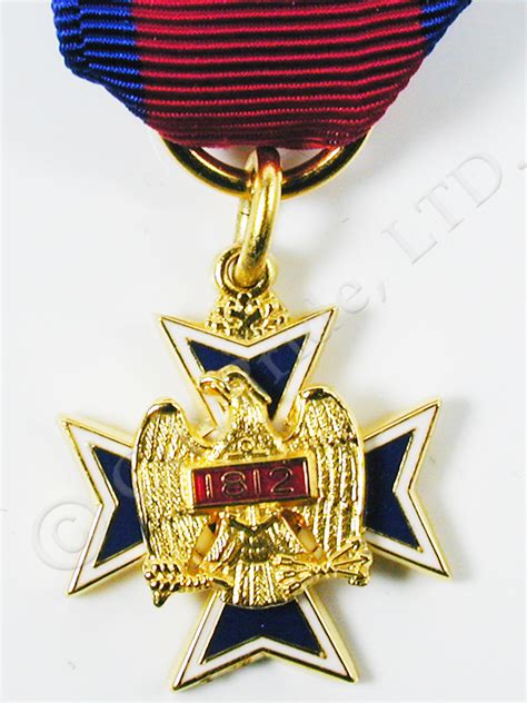Military Society Of The War Of 1812 Miniature Insignia