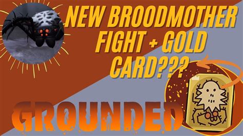 Grounded 013 Public Test New Broodmother Fight More Gold Cards Youtube