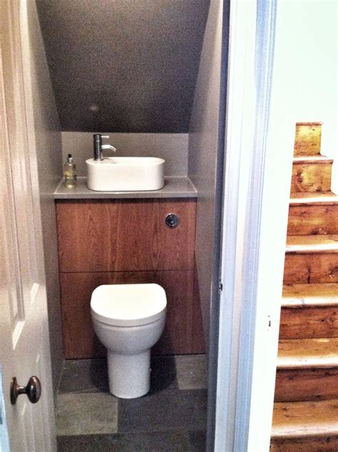 My Tiny Toilet And Basin Combo Small Toilet Room Small Downstairs