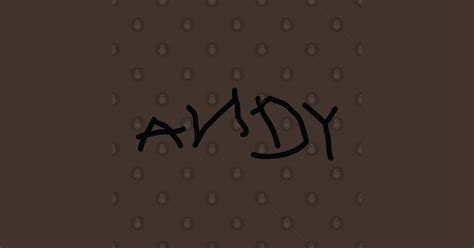 Andy Toy Story Boot Signature Andy Sticker Teepublic