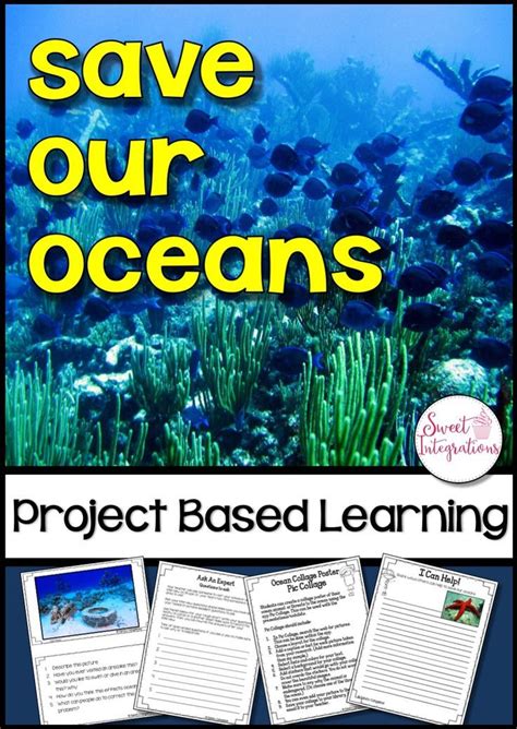 Ocean And Ocean Animals Conservation Project Based Learning Science