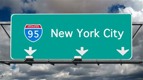 Its spurs are much longer too. Philadelphia Interstate 95 Overhead Freeway Sign With Time ...