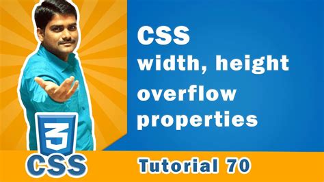 Css Width Property Css Height Property Css Overflow Property Css