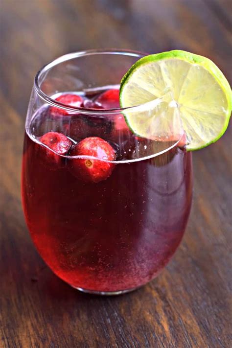 Cranberry Ginger Ale Punch Shugary Sweets
