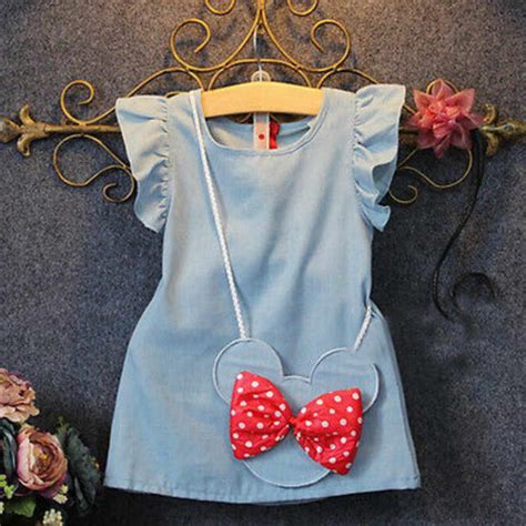 Candydoll 2018 Summer Girls Dress Blue Gradient Dresses Vest Princess