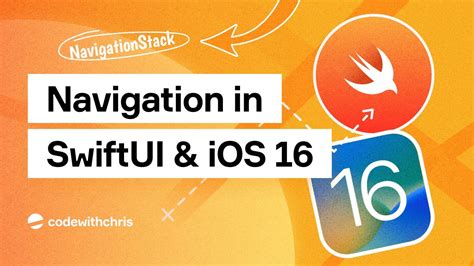 Navigation In Swiftui And Ios 16 Youtube