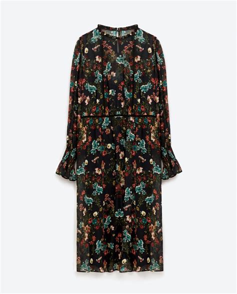 Zara Floral Midi Dress Dresscodes