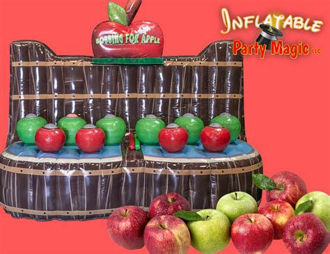 Bobbing For Apples Game Rental Inflatable Party Magic Dfw
