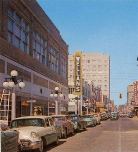 Main Street Alexandria Louisiana 1955