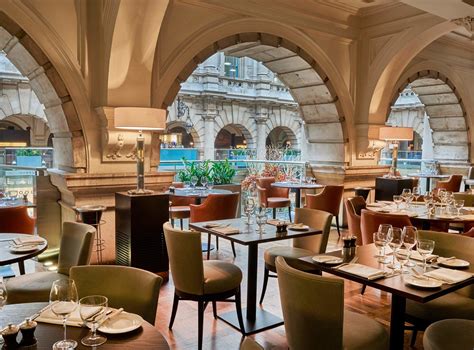 Royal Exchange Fine Dining Restaurant Luxury Shop London City