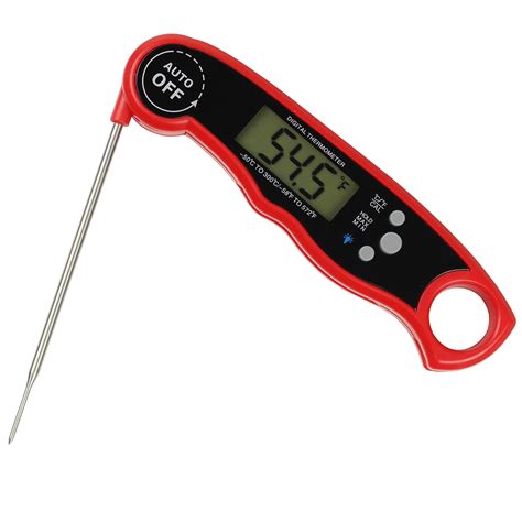 Waterproof Digital Instant Read Meat Thermometer With 46 Folding