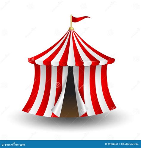 Circus Tent Sketch Vector Illustration Cartoondealer Com
