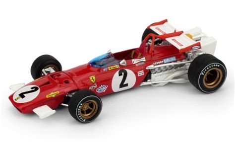 Miniature Ferrari 312 118 Tecnomodel B2 No2 Scuderia Formel 1 Gp