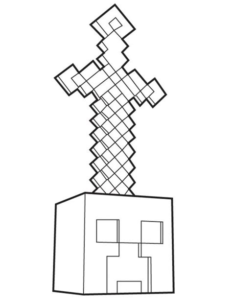 Kids N Coloring Page Minecraft Minecraft