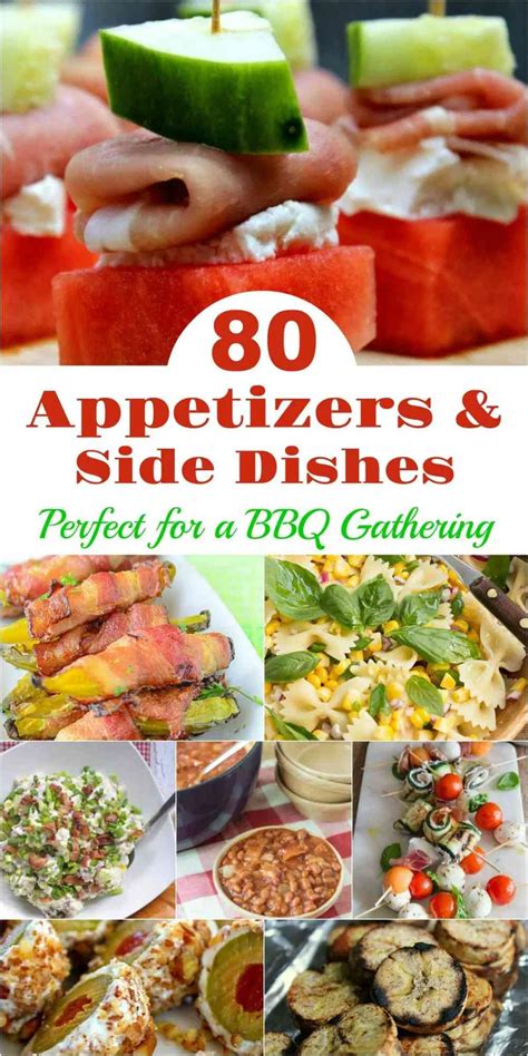 80 Appetizers And Side Dishes Perfect For A Bbq Gathering In 2020 Side
