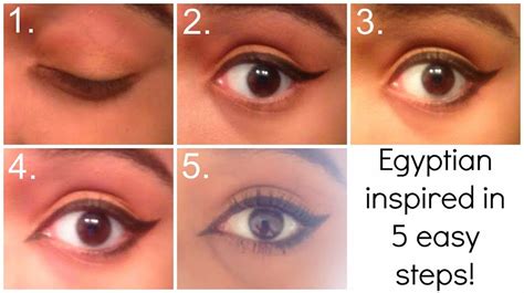 Egyptian Eye Makeup Tutorial Saubhaya Makeup