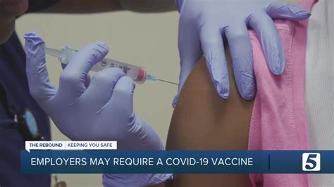 We'll ask some questions to determine when you are eligible to receive a vaccination. Employers could require workers to get COVID-19 vaccine