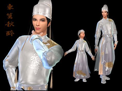 Traditional Chinese Sect Uniform The Sims 4 Sims4 Clove Share Asia