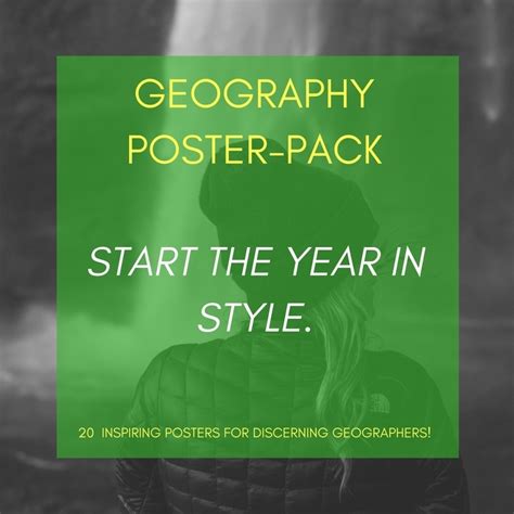 Geography Poster Pack