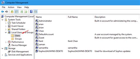 Windows 10 Tip How To Get A List Of Local User Accounts