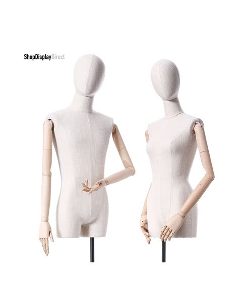 Female Mannequin Adjustable Dressmakers Mannequin With Articulated
