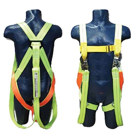 Pinnacle Safety Harness Double Lanyard Shock Absorber Full Body With Snap Hook Ace Auto Buy