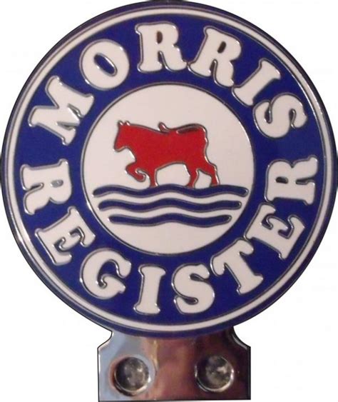 Morris Register Bar Badge Parts And Accessories