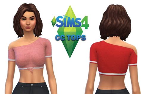 The Sims 4 Cc Tops Maxis Match Sims 4 Maxis Match Sims 4 Cc