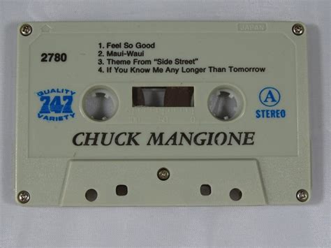 Chuck Mangione Feels So Good Unofficial Cassette Album Top Hat