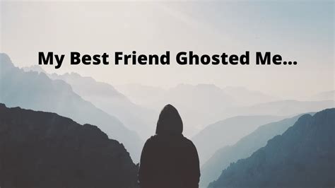 Story Time My Best Friend Ghosted Me Youtube