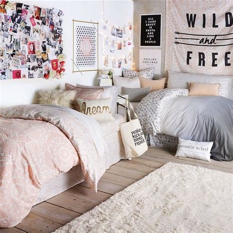 6 Tips To Make Your Dorm Room Look Bigger Dream Rooms Dream Bedroom Dorm Room Decor Bedroom