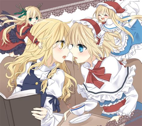 Kirisame Marisa Alice Margatroid Shanghai Doll And Hourai Doll