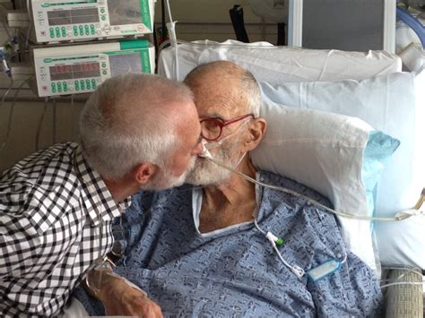 Larry Kramer Is Married In Hospital Ceremony The New York Times