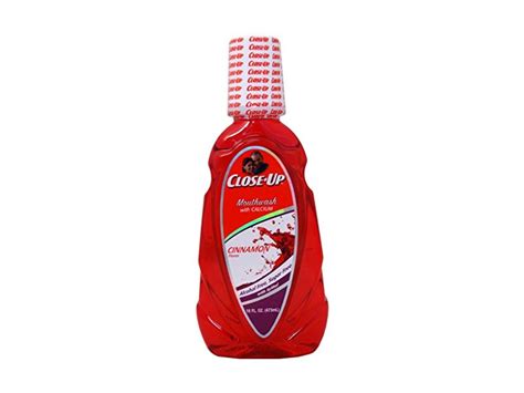 Close Up Mouthwash Cinnamon 16 Fl Oz 473 Ml Ingredients And Reviews