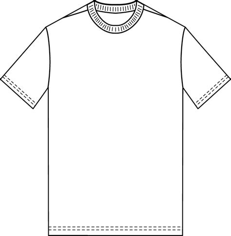 The Sketchpad Blank T Shirt Template
