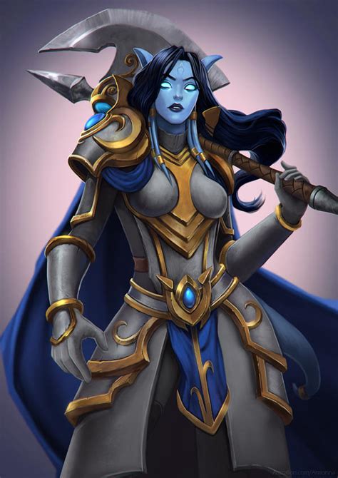 Draenei Commission By Amionna On Deviantart