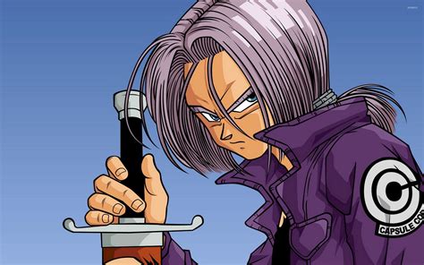 Trunks has either blue or lavender hair color and his mother's blue eyes. Future Trunks Wallpapers ·① WallpaperTag