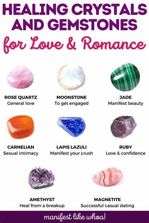 8 Best Crystals For Love And Romance Healing Gems And Stones Manifest Like Whoa