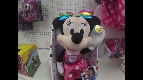 Disney Junior Minnie Mouse Sparkle And Sing 13 Plush Youtube