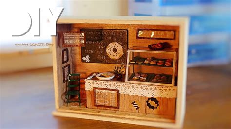 100 things to do by shelly 15. DIY☺︎【100円ショップ】ミニチュア ドーナッツ屋さん//dollhouse//miniature donuts ...