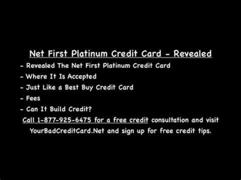 Maybe you would like to learn more about one of these? Net First Platinum Credit Card - Revealed - YouTube