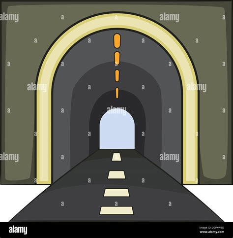Tunnel Icon Cartoon Style Stock Vector Image And Art Alamy