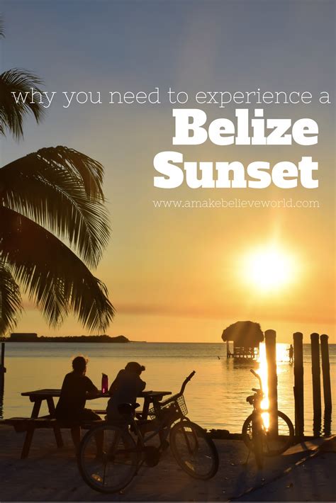 Why You Cant Miss A Belize Sunset Belize Travel Caribbean Travel