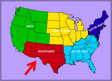 Southwestern States And Capitals Diagram Quizlet